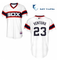 Mens Majestic Chicago White Sox 23 Robin Ventura Replica White 2013 Alternate Home Cool Base MLB Jersey Mens Majestic Chicago White Sox 23 Robin Ventura Replica White 2013 Alternate Home Cool Base MLB Jersey