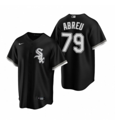 Mens Nike Chicago White Sox 79 Jose Abreu Black Alternate Stitched Baseball Jerse Mens Nike Chicago White Sox 79 Jose Abreu Black Alternate Stitched Baseball Jerse