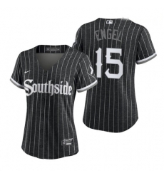 Women Chicago White Sox Southside Adam Engel Black 2021 City Replica Jersey Women Chicago White Sox Southside Adam Engel Black 2021 City Replica Jersey