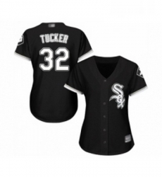 Womens Chicago White Sox 32 Preston Tucker Replica Black Alternate Home Cool Base Baseball Jersey Womens Chicago White Sox 32 Preston Tucker Replica Black Alternate Home Cool Base Baseball Jersey