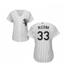 Womens Chicago White Sox 33 James McCann Replica White Home Cool Base Baseball Jersey Womens Chicago White Sox 33 James McCann Replica White Home Cool Base Baseball Jersey