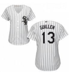 Womens Majestic Chicago White Sox 13 Ozzie Guillen Authentic White Home Cool Base MLB Jersey Womens Majestic Chicago White Sox 13 Ozzie Guillen Authentic White Home Cool Base MLB Jersey