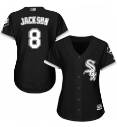 Womens Majestic Chicago White Sox 8 Bo Jackson Authentic Black Alternate Home Cool Base MLB Jersey Womens Majestic Chicago White Sox 8 Bo Jackson Authentic Black Alternate Home Cool Base MLB Jersey