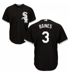 Youth Majestic Chicago White Sox 3 Harold Baines Authentic Black Alternate Home Cool Base MLB Jersey Youth Majestic Chicago White Sox 3 Harold Baines Authentic Black Alternate Home Cool Base MLB Jersey