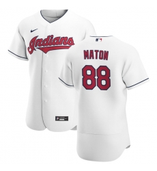 Men Cleveland Indians 88 Phil Maton Men Nike White Home 2020 Flex Base Team MLB Jersey Men Cleveland Indians 88 Phil Maton Men Nike White Home 2020 Flex Base Team MLB Jersey