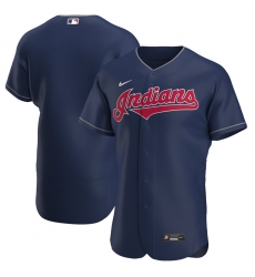 Men Cleveland Indians Men Nike Navy Alternate 2020 Flex Base Team MLB Jersey Men Cleveland Indians Men Nike Navy Alternate 2020 Flex Base Team MLB Jersey