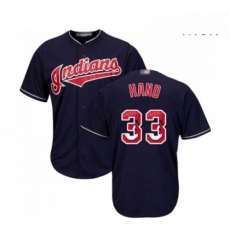 Mens Cleveland Indians 33 Brad Hand Authentic Navy Blue Team Logo Fashion Cool Base Baseball Jersey Mens Cleveland Indians 33 Brad Hand Authentic Navy Blue Team Logo Fashion Cool Base Baseball Jersey