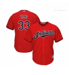 Mens Cleveland Indians 33 Brad Hand Replica Scarlet Alternate 2 Cool Base Baseball Jersey Mens Cleveland Indians 33 Brad Hand Replica Scarlet Alternate 2 Cool Base Baseball Jersey