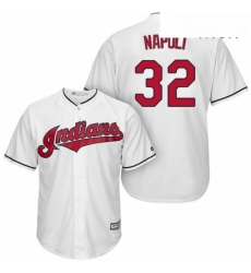 Mens Majestic Cleveland Indians 32 Mike Napoli Replica White Home Cool Base MLB Jersey Mens Majestic Cleveland Indians 32 Mike Napoli Replica White Home Cool Base MLB Jersey