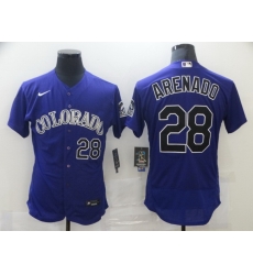 Men Nike Colorado Rockies 28 Nolan Arenado Nike Alternate 2020 MLB Player Jersey Purple Men Nike Colorado Rockies 28 Nolan Arenado Nike Alternate 2020 MLB Player Jersey Purple