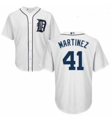 Youth Majestic Detroit Tigers 41 Victor Martinez Replica White Home Cool Base MLB Jersey Youth Majestic Detroit Tigers 41 Victor Martinez Replica White Home Cool Base MLB Jersey