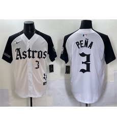 Men Houston Astros 16 Cooper Hummel White 2025 Home Limited Stitched Baseball Jersey