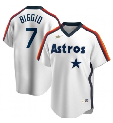 Men Houston Astros 7 Craig Biggio Nike Home Cooperstown Collection Logo Player MLB Jersey White Men Houston Astros 7 Craig Biggio Nike Home Cooperstown Collection Logo Player MLB Jersey White