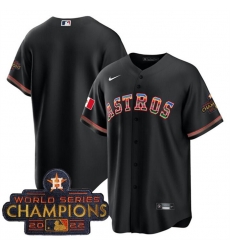 Men Houston Astros Blank Black Mexico With World Serise Champions Patch Cool Base Stitched Baseball Jersey Men Houston Astros Blank Black Mexico With World Serise Champions Patch Cool Base Stitched Baseball Jersey
