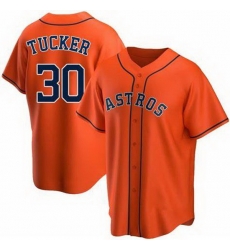 Youth Houston Astros Kyle Tucker #30 Orange Blue Cool Base Stitched Jersey Youth Houston Astros Kyle Tucker #30 Orange Blue Cool Base Stitched Jersey