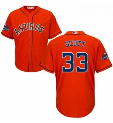 Youth Majestic Houston Astros 33 Mike Scott Authentic Orange Alternate 2017 World Series Champions Cool Base MLB Jersey Youth Majestic Houston Astros 33 Mike Scott Authentic Orange Alternate 2017 World Series Champions Cool Base MLB Jersey