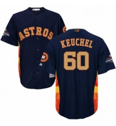 Youth Majestic Houston Astros 60 Dallas Keuchel Authentic Navy Blue Alternate 2018 Gold Program Cool Base MLB Jersey Youth Majestic Houston Astros 60 Dallas Keuchel Authentic Navy Blue Alternate 2018 Gold Program Cool Base MLB Jersey
