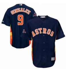 Youth Majestic Houston Astros 9 Marwin Gonzalez Authentic Navy Blue Alternate 2017 World Series Champions Cool Base MLB Jersey Youth Majestic Houston Astros 9 Marwin Gonzalez Authentic Navy Blue Alternate 2017 World Series Champions Cool Base MLB Jersey