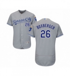 Mens Kansas City Royals 26 Brad Boxberger Grey Road Flex Base Authentic Collection Baseball Jersey Mens Kansas City Royals 26 Brad Boxberger Grey Road Flex Base Authentic Collection Baseball Jersey