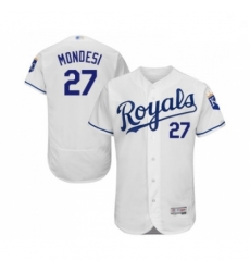 Mens Kansas City Royals 27 Raul Mondesi White Flexbase Authentic Collection Baseball Jersey Mens Kansas City Royals 27 Raul Mondesi White Flexbase Authentic Collection Baseball Jersey