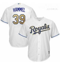 Mens Majestic Kansas City Royals 39 Jason Hammel Replica White Home Cool Base MLB Jersey Mens Majestic Kansas City Royals 39 Jason Hammel Replica White Home Cool Base MLB Jersey