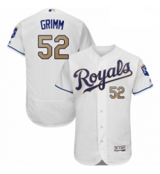 Mens Majestic Kansas City Royals 52 Justin Grimm White Flexbase Authentic Collection MLB Jersey Mens Majestic Kansas City Royals 52 Justin Grimm White Flexbase Authentic Collection MLB Jersey