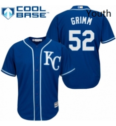 Youth Majestic Kansas City Royals 52 Justin Grimm Authentic Blue Alternate 2 Cool Base MLB Jersey Youth Majestic Kansas City Royals 52 Justin Grimm Authentic Blue Alternate 2 Cool Base MLB Jersey