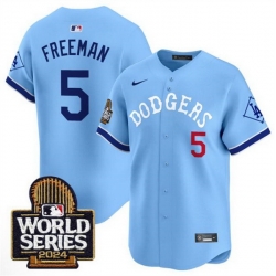 Men Los Angeles Dodgers 22 Clayton Kershaw White Royal 2025 Tokyo Series Limited Stitched Baseball Jersey