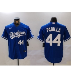 Men Los Angeles Dodgers 44 Vicente Padilla Blue Cool Base Stitched Baseball Jersey 5 Men Los Angeles Dodgers 44 Vicente Padilla Blue Cool Base Stitched Baseball Jersey 5