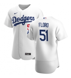 Men Los Angeles Dodgers 51 Dylan Floro Men Nike White Home 2020 Flex Base Player MLB Jersey Men Los Angeles Dodgers 51 Dylan Floro Men Nike White Home 2020 Flex Base Player MLB Jersey