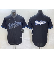 Men Los Angeles Dodgers Team Big Logo Black Cool Base Stitched Baseball Jersey 2 Men Los Angeles Dodgers Team Big Logo Black Cool Base Stitched Baseball Jersey 2