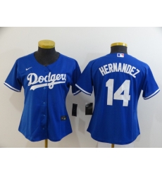 Women Dodgers 14 Enrique Hernandez Royal Women 2020 Nike Cool Base Jersey Women Dodgers 14 Enrique Hernandez Royal Women 2020 Nike Cool Base Jersey