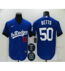 Toddler Los Angeles Dodgers 50 Mookie Betts Blue 2 20 Patch City Connect Number Cool Base Stitched Jersey Toddler Los Angeles Dodgers 50 Mookie Betts Blue 2 20 Patch City Connect Number Cool Base Stitched Jersey