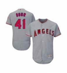 Mens Los Angeles Angels of Anaheim 41 Justin Bour Grey Road Flex Base Authentic Collection Baseball Jersey Mens Los Angeles Angels of Anaheim 41 Justin Bour Grey Road Flex Base Authentic Collection Baseball Jersey
