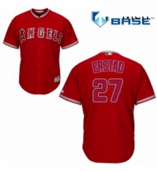 Mens Majestic Los Angeles Angels of Anaheim 27 Darin Erstad Replica Red Alternate Cool Base MLB Jersey Mens Majestic Los Angeles Angels of Anaheim 27 Darin Erstad Replica Red Alternate Cool Base MLB Jersey