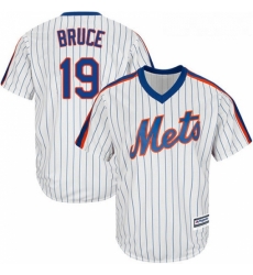 Youth Majestic New York Mets 19 Jay Bruce Replica White Alternate Cool Base MLB Jersey Youth Majestic New York Mets 19 Jay Bruce Replica White Alternate Cool Base MLB Jersey