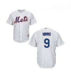 Youth New York Mets 9 Brandon Nimmo Authentic White Home Cool Base Baseball Jersey Youth New York Mets 9 Brandon Nimmo Authentic White Home Cool Base Baseball Jersey
