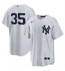 Men New York Yankees 35 Cody Bellinger White 2024 Cool Base Stitched Baseball Jersey Men New York Yankees 35 Cody Bellinger White 2024 Cool Base Stitched Baseball Jersey