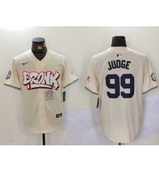 Men New York Yankees 99 Aaron Judge Cream The Bronx Graffiti V2 Vapor Limited Stitched Baseball Jersey 2 Men New York Yankees 99 Aaron Judge Cream The Bronx Graffiti V2 Vapor Limited Stitched Baseball Jersey 2