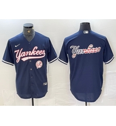 Men New York Yankees Big LOGO Navy Cool Base Stitched Baseball Jersey 9 Men New York Yankees Big LOGO Navy Cool Base Stitched Baseball Jersey 9