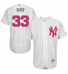 Mens Majestic New York Yankees 33 Greg Bird Authentic White 2016 Mothers Day Fashion Flex Base MLB Jersey Mens Majestic New York Yankees 33 Greg Bird Authentic White 2016 Mothers Day Fashion Flex Base MLB Jersey