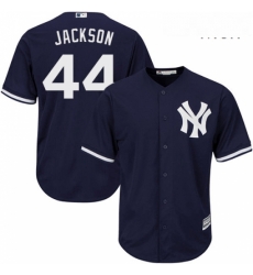 Mens Majestic New York Yankees 44 Reggie Jackson Replica Navy Blue Alternate MLB Jersey Mens Majestic New York Yankees 44 Reggie Jackson Replica Navy Blue Alternate MLB Jersey