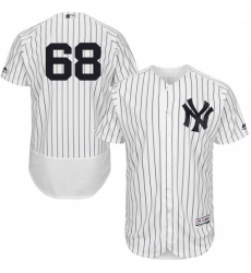 Mens Majestic New York Yankees 68 Dellin Betances White Home Flex Base Authentic Collection MLB Jersey Mens Majestic New York Yankees 68 Dellin Betances White Home Flex Base Authentic Collection MLB Jersey