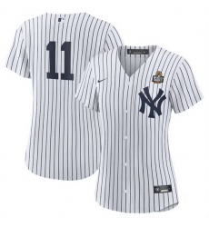 Women New York Yankees 11 Anthony Volpe White 2024 World Series Cool Base Stitched Baseball Jersey Women New York Yankees 11 Anthony Volpe White 2024 World Series Cool Base Stitched Baseball Jersey