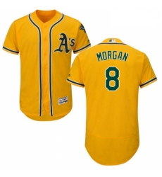 Mens Majestic Oakland Athletics 8 Joe Morgan Gold Alternate Flex Base Authentic Collection MLB Jersey Mens Majestic Oakland Athletics 8 Joe Morgan Gold Alternate Flex Base Authentic Collection MLB Jersey