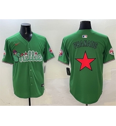 Men Philadelphia Phillies Phanatic Green Limited Stitched Jersey 1