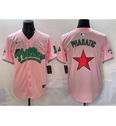 Men Philadelphia Phillies Pink Phanatic Limited Stitched Jersey I