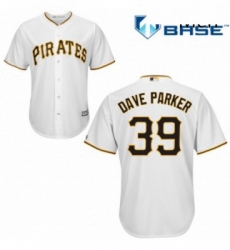 Mens Majestic Pittsburgh Pirates 39 Dave Parker Replica White Home Cool Base MLB Jersey Mens Majestic Pittsburgh Pirates 39 Dave Parker Replica White Home Cool Base MLB Jersey