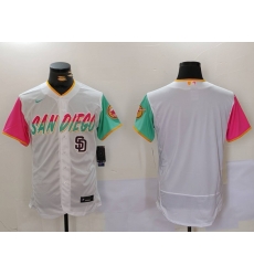 Men San Diego Padres big logo Profar White City Connect Cool Base Stitched Baseball Jersey 2 Men San Diego Padres big logo Profar White City Connect Cool Base Stitched Baseball Jersey 2