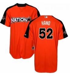 Youth Majestic San Diego Padres 52 Brad Hand Authentic Orange National League 2017 MLB All Star Cool Base MLB Jersey Youth Majestic San Diego Padres 52 Brad Hand Authentic Orange National League 2017 MLB All Star Cool Base MLB Jersey